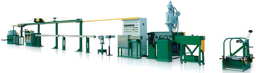 Neueste Unternehmensnachrichten über Besteht aus einer Kabel-Extrusionsleitung