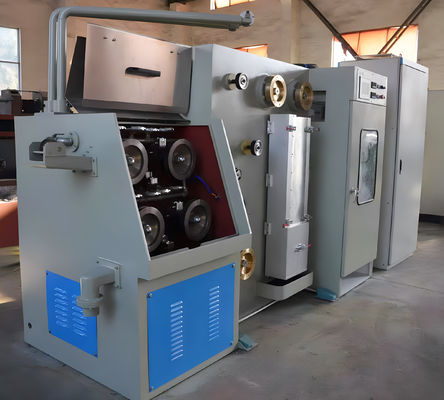 Ein guter Preis. 0.1mm Ausgang Fein Kupferdrahtziehmaschine mit kontinuierlichem Glühen Online