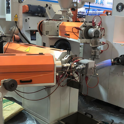 Pvc Pe beschichtete elektrische Draht Extrudierung Maschine Herstellung Kabel Extrudierung Produktionslinie