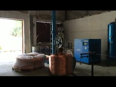 China Hersteller Hochgeschwindigkeits-Kupferstab-Ausbau-Maschine mit Glühgerät